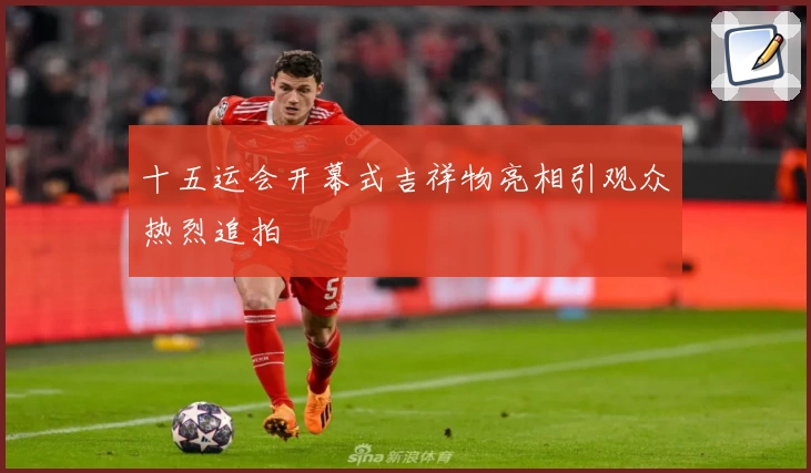 十五运会开幕式吉祥物亮相引观众热烈追拍